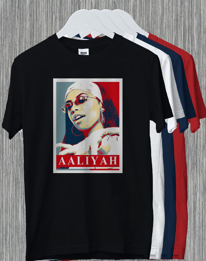 R&B Female Singer Music Legend Aaliyah Best Gift Unisex T-Shirt Vintage Retro
